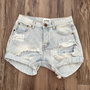 One teaspoon chargers low rise shorts
